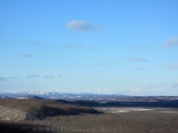 釧路湿原展望台からの眺望の写真のフリー素材