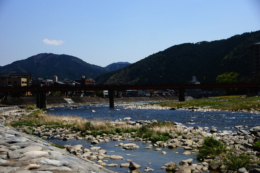 下呂温泉の飛騨川