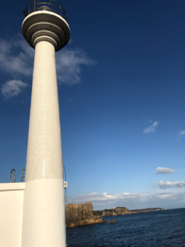 潮瀬崎灯台のフリーの画像素材
