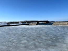 春国岱橋の写真のフリー素材
